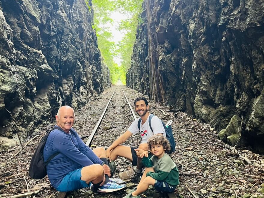 Três gerações sobre o trilho da graça